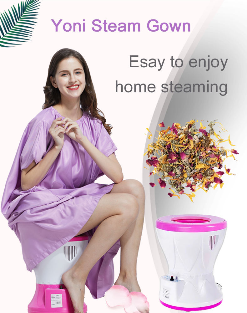 Full Body Yoni Steam Gown Covering Yoni Seat Featuring Yoni Steam Herbs - MOQ 5 Pcs