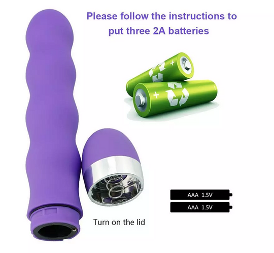 Multi-Speed Vibrating Dildo - MOQ 5 Pcs