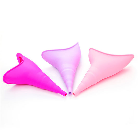 Female Urinal Funnel Soft Silicone Standing Urinals