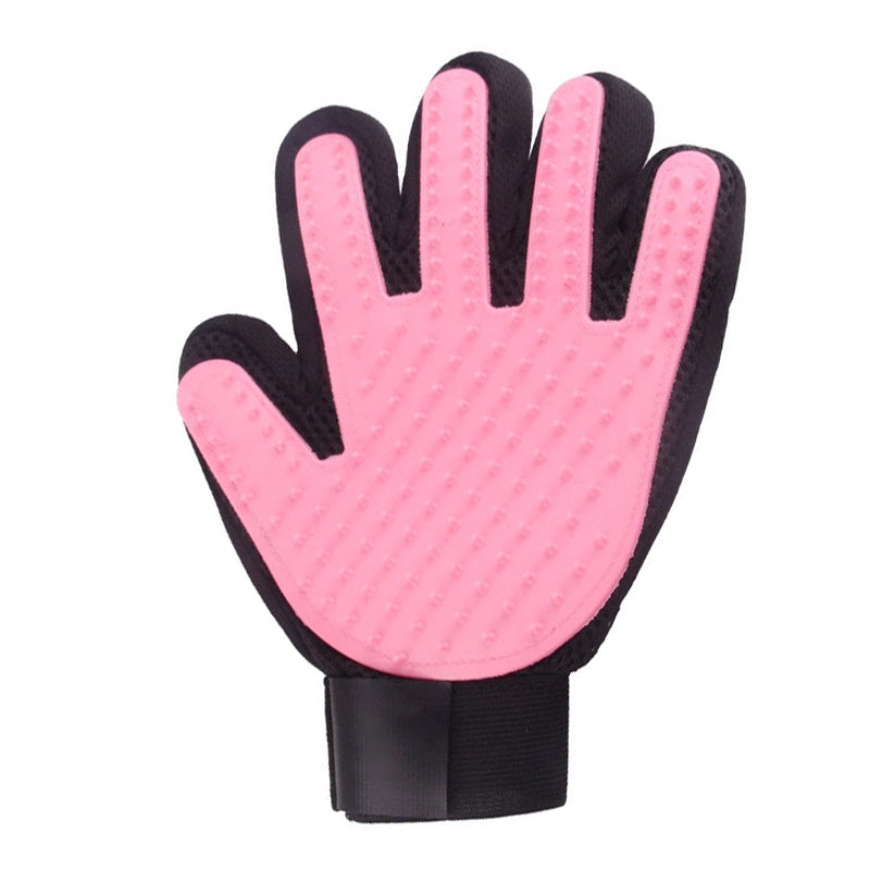 Pet Grooming Glove - Gentle Desheding Brush Glove - MOQ 10 Pcs