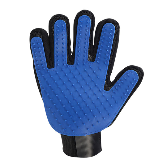 Pet Grooming Glove - Gentle Desheding Brush Glove