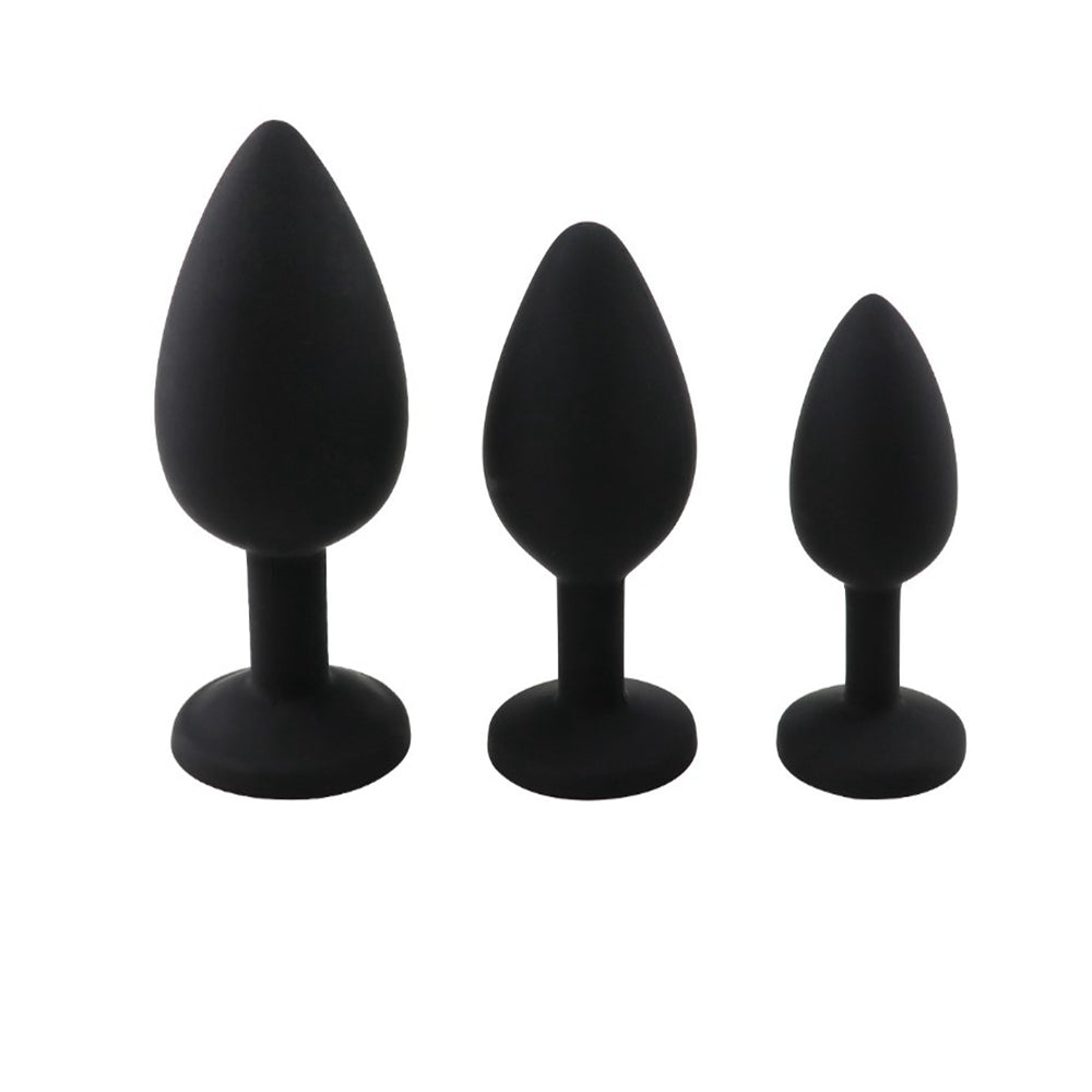 Silicone Butt Plugs - MOQ 10 Pcs