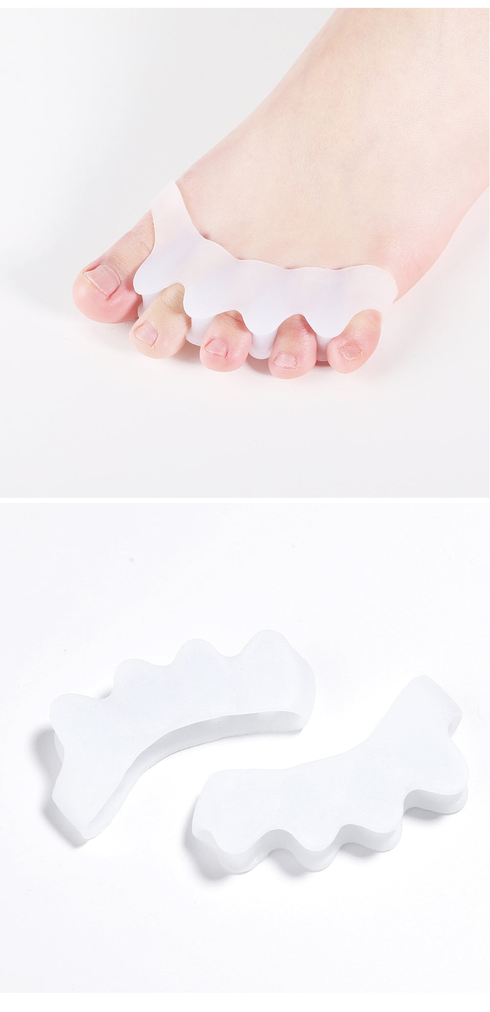 Toe Alignment Bunion Pain Relief Spacers Straightener Spreader