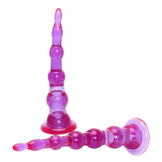 Silicone Anal Long Bead