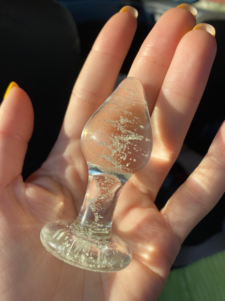 Luminous Glass Butt Plug Anal Plug Anal Dilators