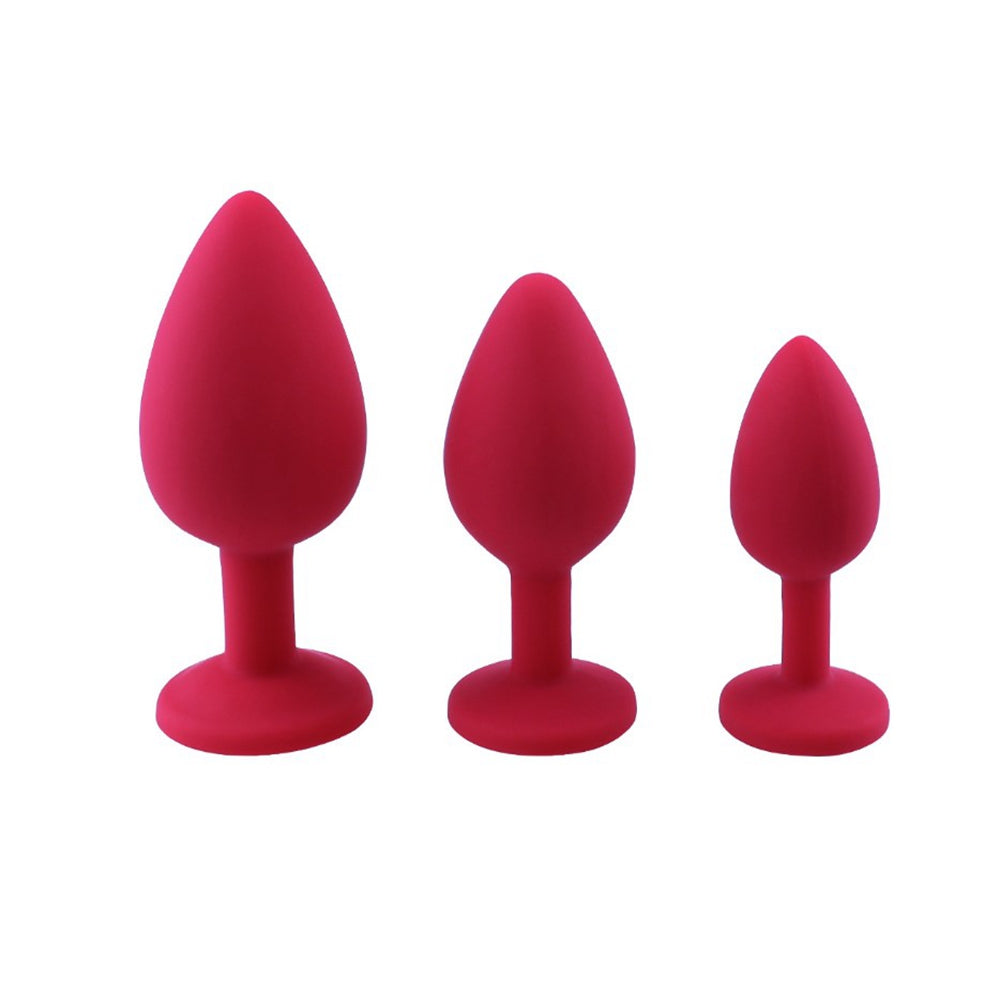 Silicone Butt Plugs - MOQ 10 Pcs