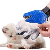 Pet Grooming Glove - Gentle Desheding Brush Glove