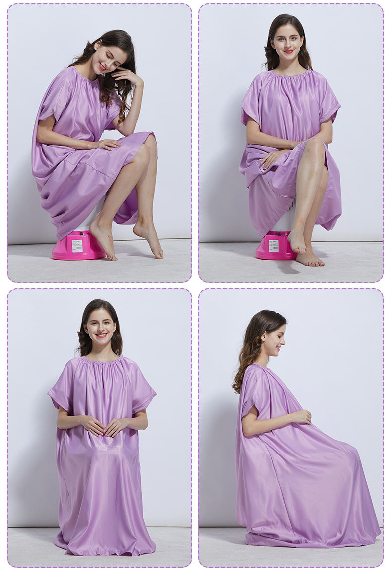 Full Body Yoni Steam Gown Covering Yoni Seat Featuring Yoni Steam Herbs - MOQ 5 Pcs