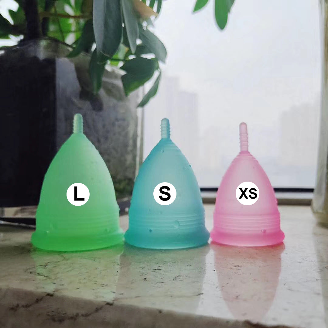 Reusable Lady Period Cup Medical Grade Silicone Copa - MOQ 10 Pcs