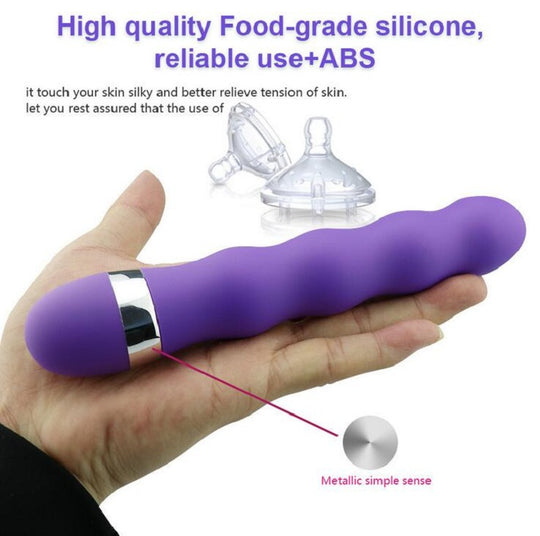 Vibrator Silicone Multi-Speed Vibrating Dildo