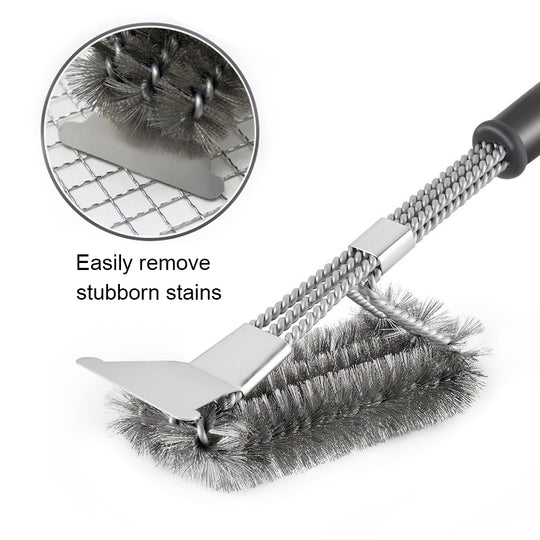 Premium BBQ Grill Brush and Scraper