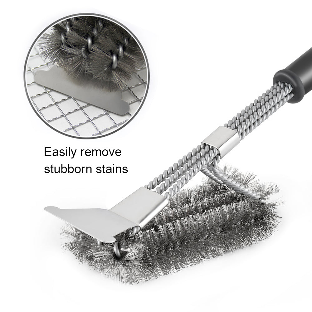 Premium BBQ Grill Brush and Scraper MOQ 5 Pcs