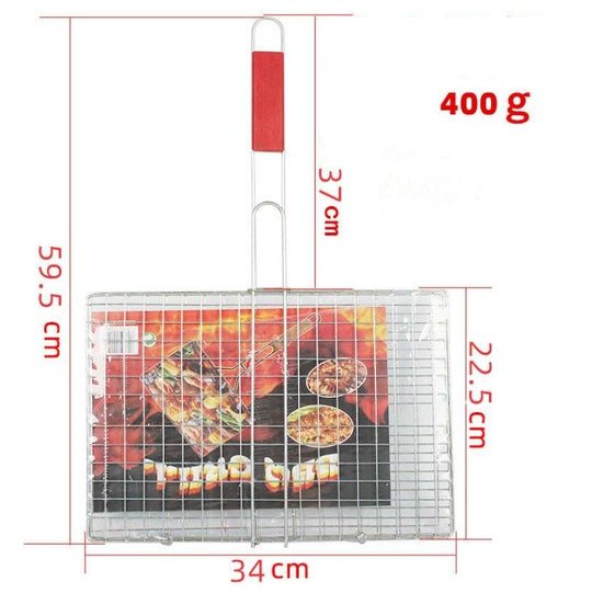 Kebab Grill Basket, Kebab Basket Stainless Steel Size:34*22.5*59.5 cm - MOQ 5 Pcs