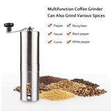 Portable Hand Coffee Bean Grinder Adjustable Knob Settings(Bulk 3 Sets)