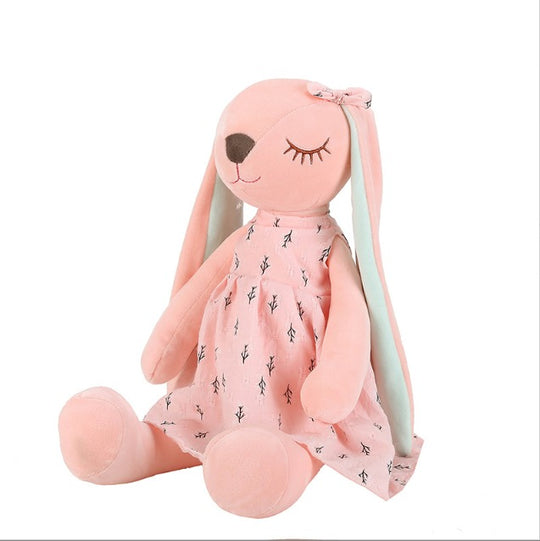 Flower skirt couple rabbit doll plush toy Long Legs(10 Pack)