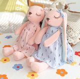 Flower skirt couple rabbit doll plush toy Long Legs(10 Pack)
