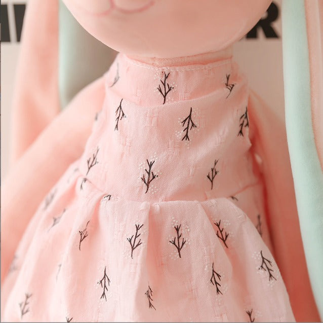 Flower skirt couple rabbit doll plush toy Long Legs(10 Pack)