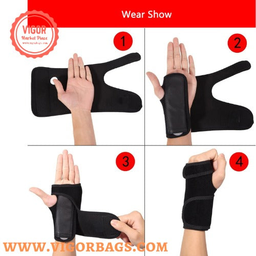 Adjustable Compression Waterproof Hand Thumb Support Wrist Brace Splint