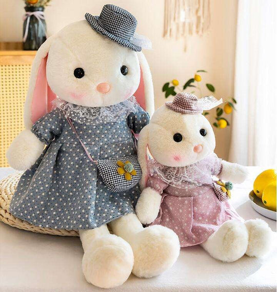 Lu Lu Soft bunny stuffed toy Perfect for baby gift(10 Pack)