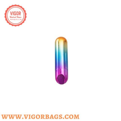 Rainbow Trim 10 Speed Micro USB Vibrator