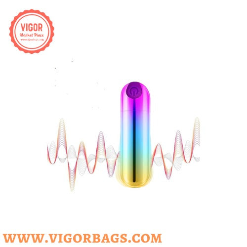 Rainbow Trim 10 Speed Micro USB Vibrator