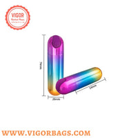 Rainbow Trim 10 Speed Micro USB Vibrator