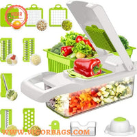 Professional Vegetable Slicer for Kitchen 12 in 1 (5 Pack)