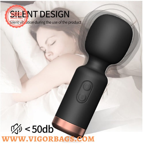 Super Sleek & Cute waterproof silicone 10 frequency vibrator