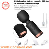 Super Sleek & Cute waterproof silicone 10 frequency vibrator