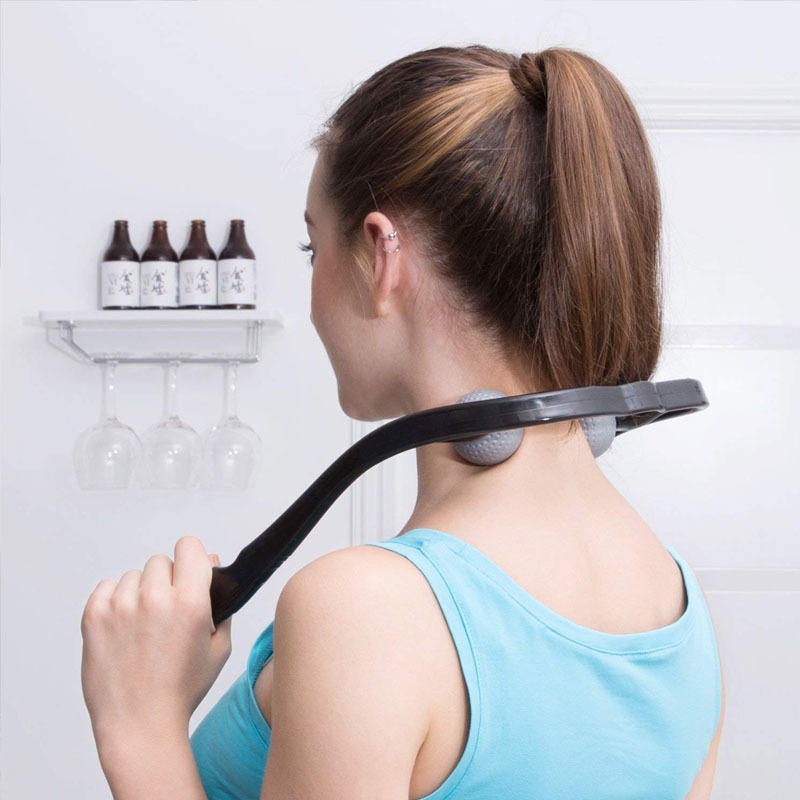 Neck and Shoulder Therapeutic Dual Point Self Massage Tool