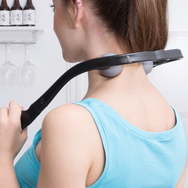 Neck and Shoulder Therapeutic Dual Point Self Massage Tool