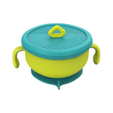 Non Spill Bpa Free Suction Eating Food Insulated Feeding Silicone Baby Bowl