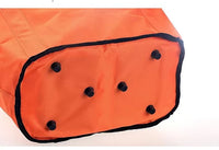 Oxfold cloth Folding Insulation Picnic Supermarket Shopping Basket(10 Pack)