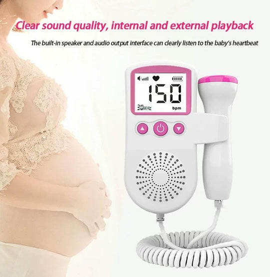 Fetal Doppler Baby Heart Monitor For Pregnancies