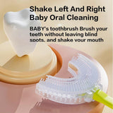 Soft Baby Tooth Brush U Shape(Bulk 3 Sets)