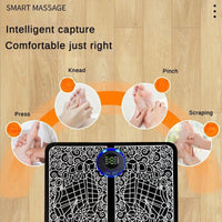 Reflexology Foot Massager Mat(10 Pack)