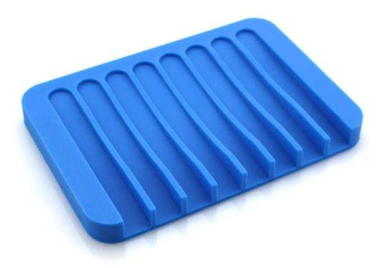 Premium Self Draining Design Silicone Soap Dish(Bulk 3 Sets)