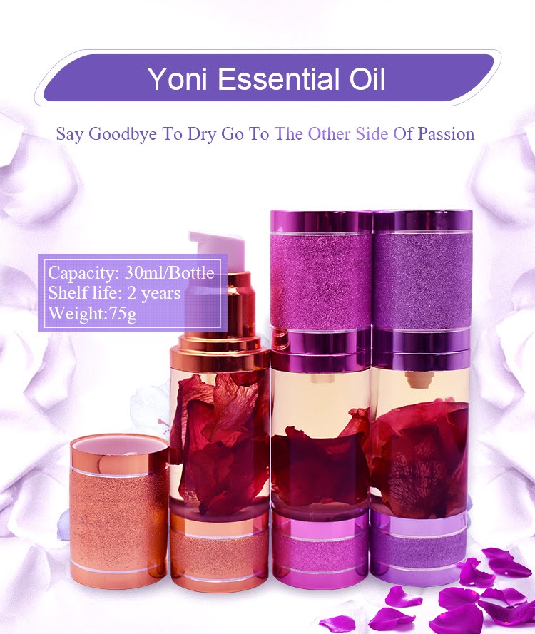 Yoni Oil - Flavors - Rosemary, Rose Essential, Lavender - MOQ 5 PCS