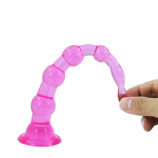 Silicone Anal Long Bead