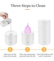 Menstrual Cup Sterilizer For Steam Disinfect Cleaning Copa